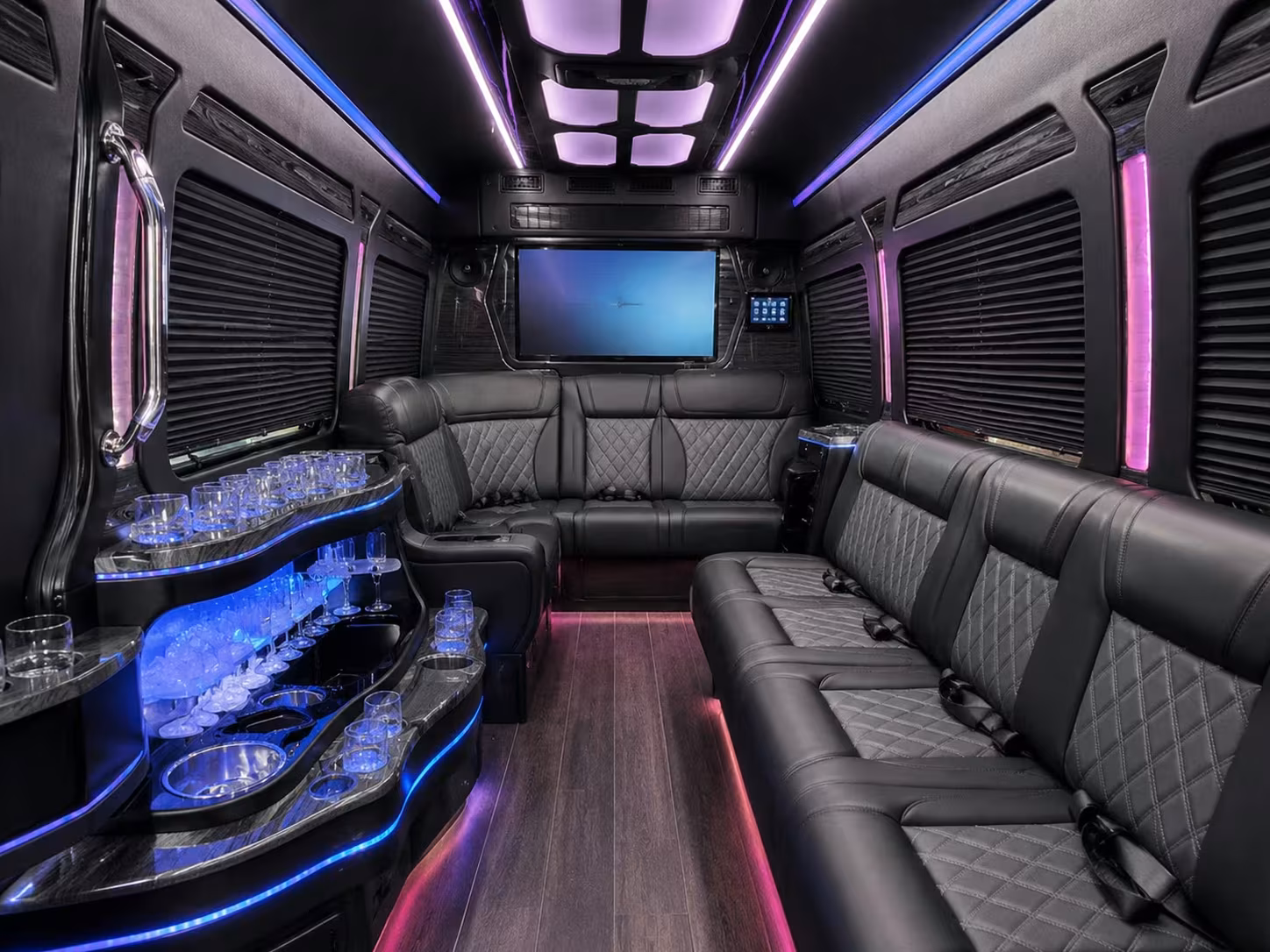 sprinter limousine inside