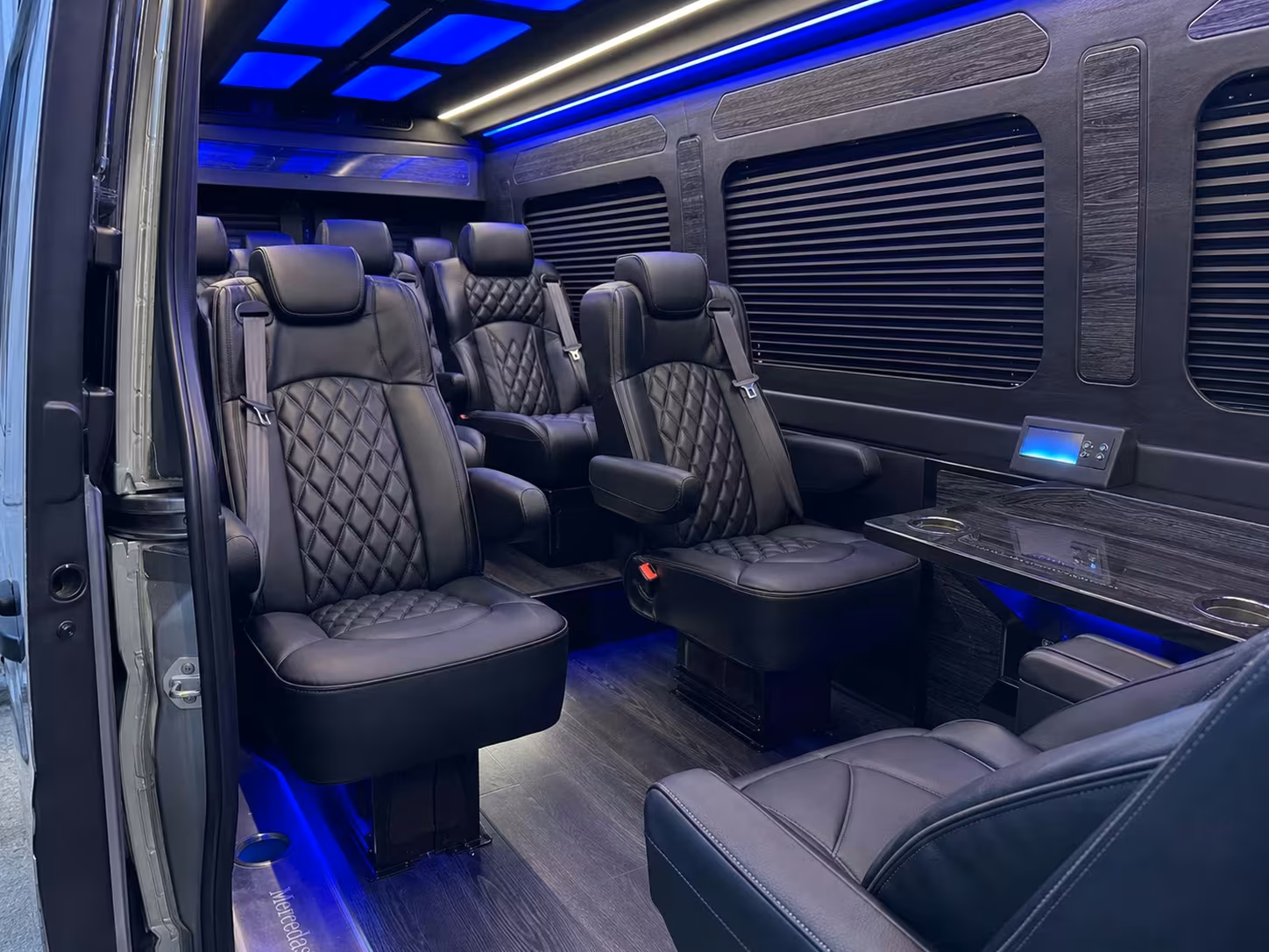 sprinter van transportation for groups and events across westminster