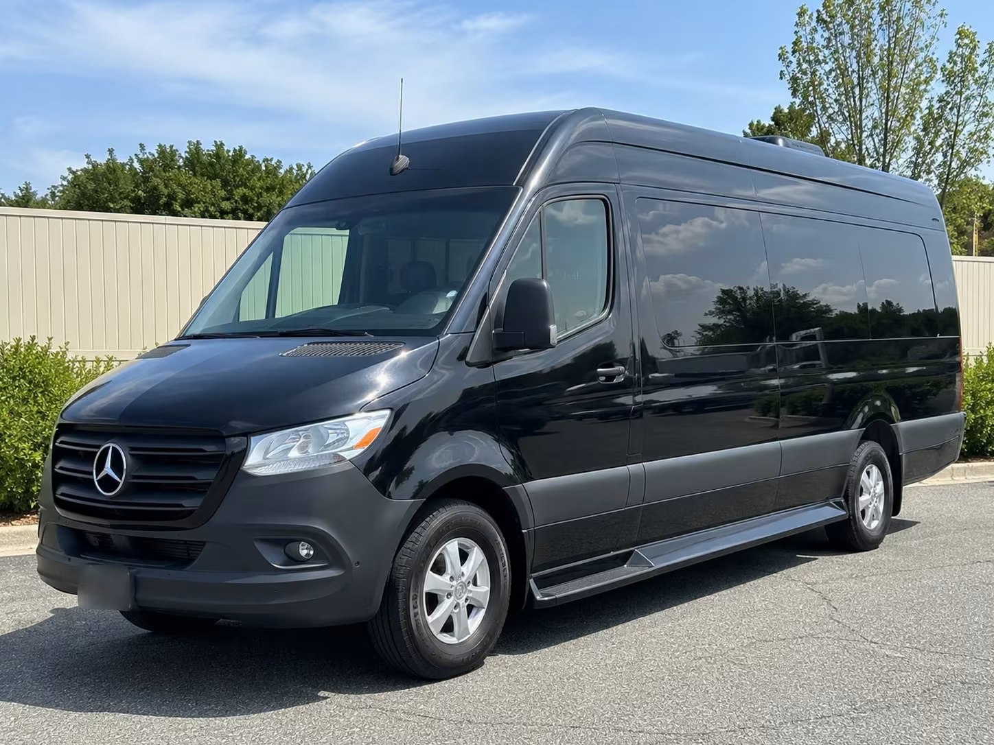 sprinter van with driver