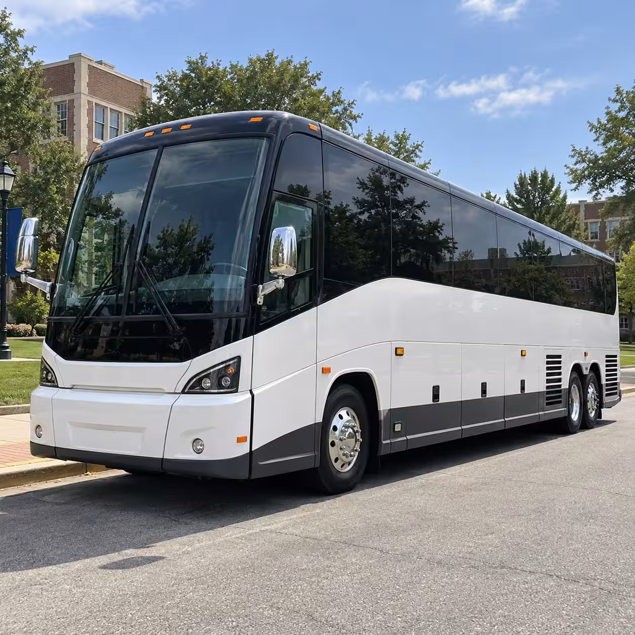 westminster charter bus rentals to ball arena and empower field